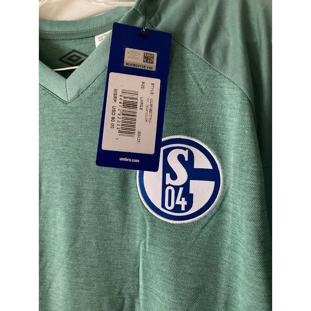 Néw ‎ umbro Germany gazprom soccer jersey s04 Sz Large​